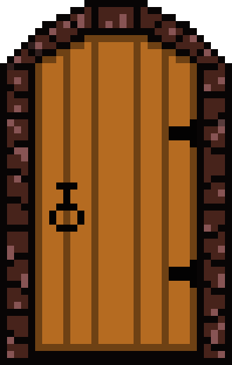 porte fermée